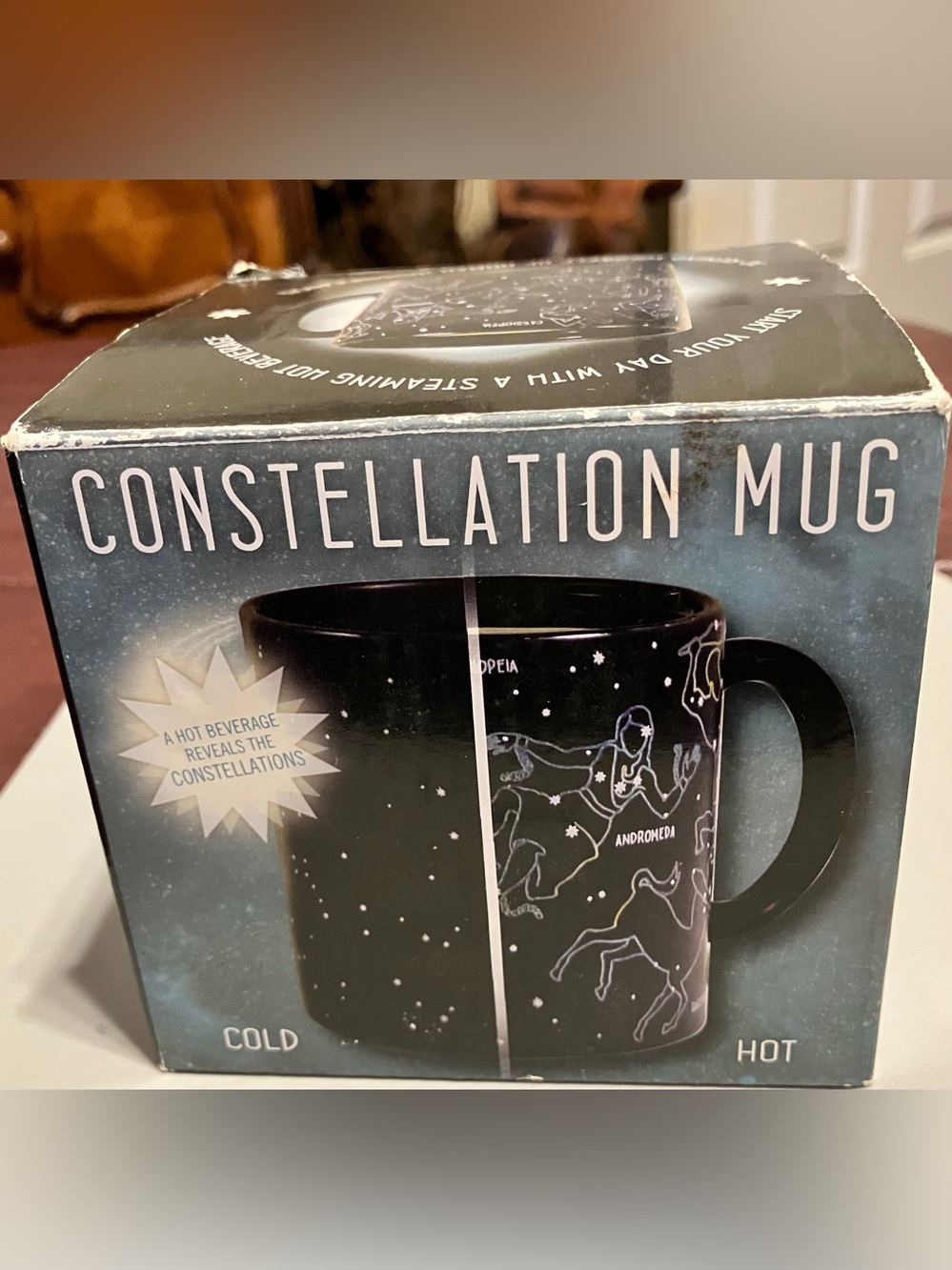 Constellation Heat-Change Mug - Black